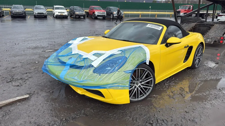 Porsche Boxster 2021 – realizacja importu z USA, zdjęcie 1